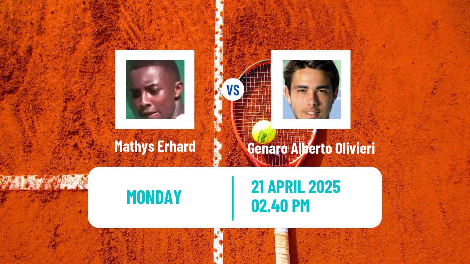 Tennis Savannah Challenger Men Mathys Erhard - Genaro Alberto Olivieri
