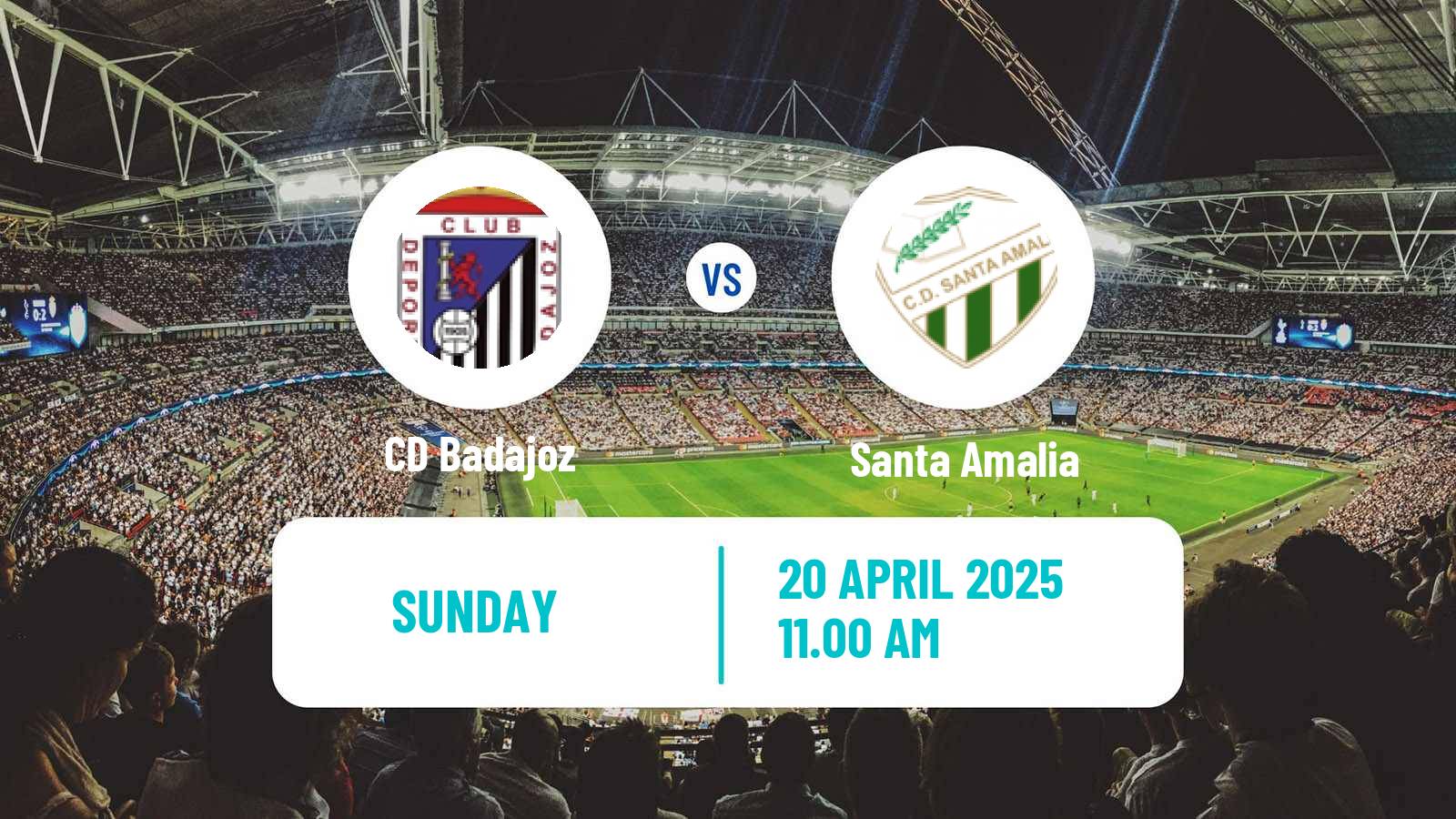 Soccer Spanish Tercera RFEF - Group 14 Badajoz - Santa Amalia