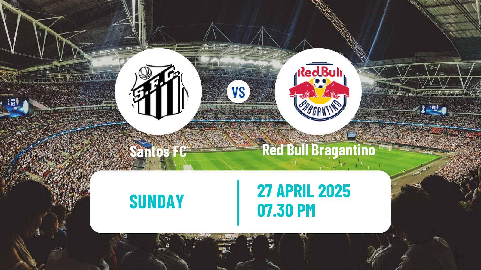 Soccer Brazilian Serie A Santos - Red Bull Bragantino