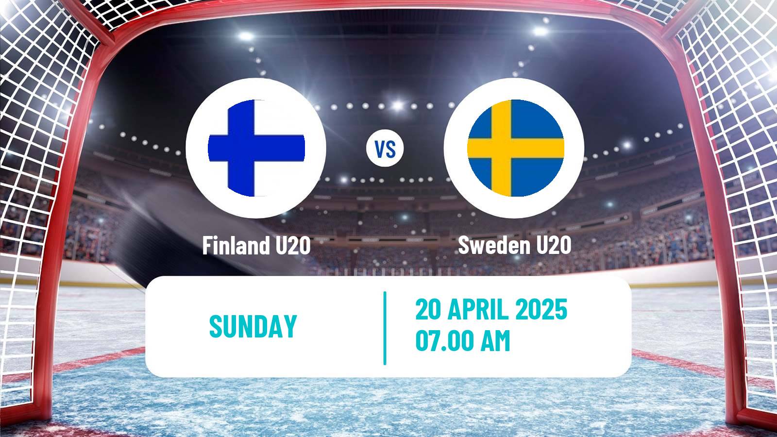 Hockey Friendly International Ice Hockey Finland U20 - Sweden U20