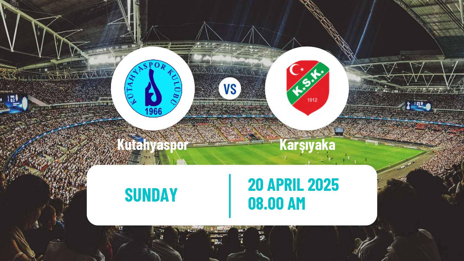 Soccer Turkish 3 Lig Group 1 Kutahyaspor - Karşıyaka