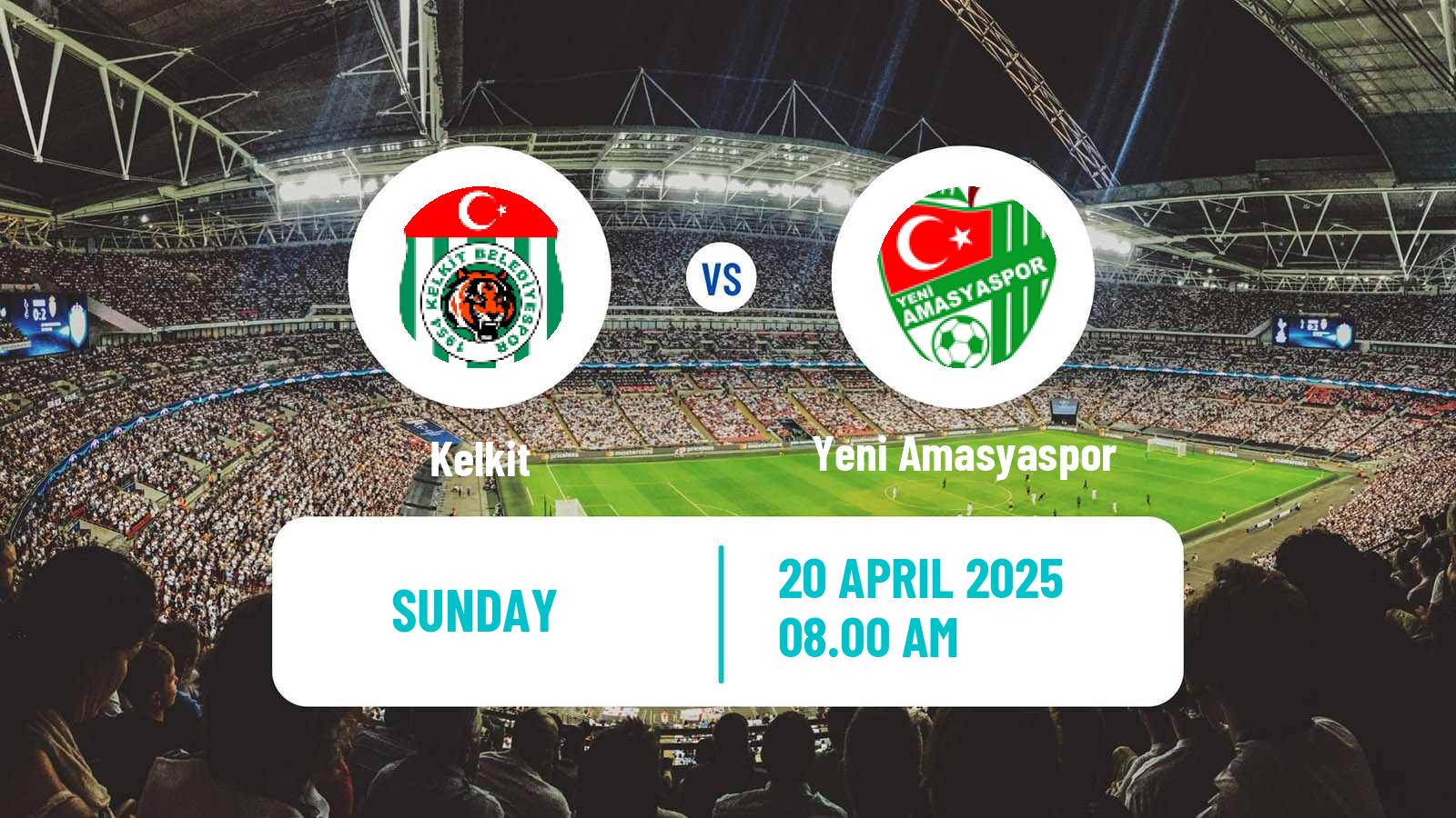 Soccer Turkish 3 Lig Group 2 Kelkit - Yeni Amasyaspor