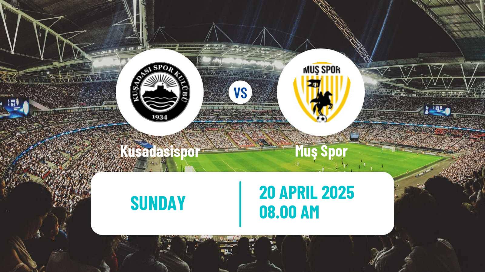Soccer Turkish 3 Lig Group 1 Kusadasispor - Muş Spor