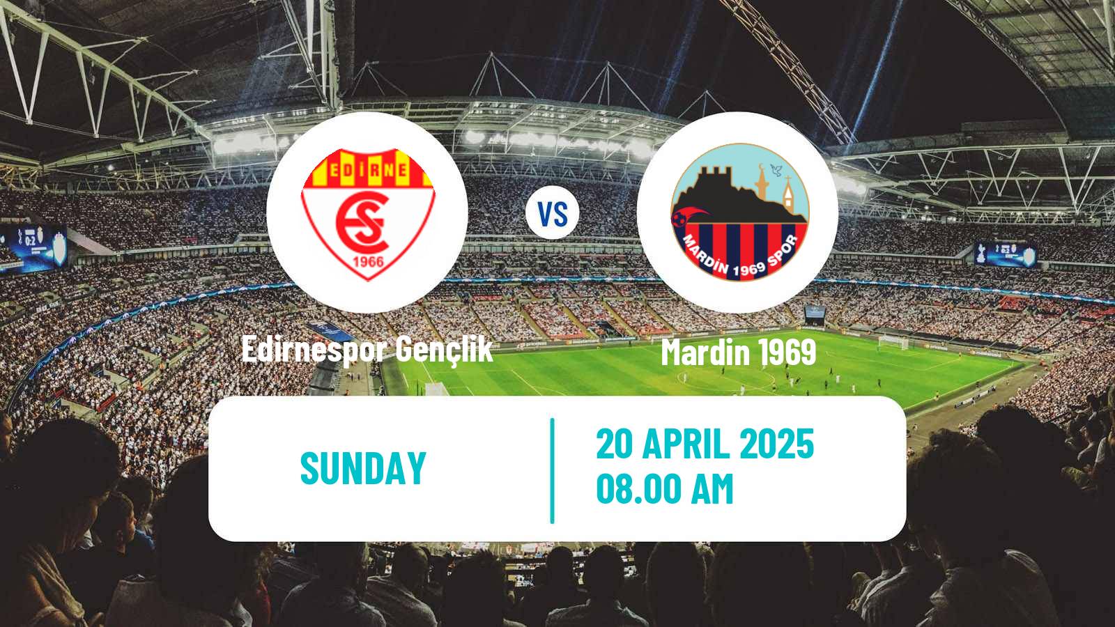 Soccer Turkish 3 Lig Group 4 Edirnespor Gençlik - Mardin 1969