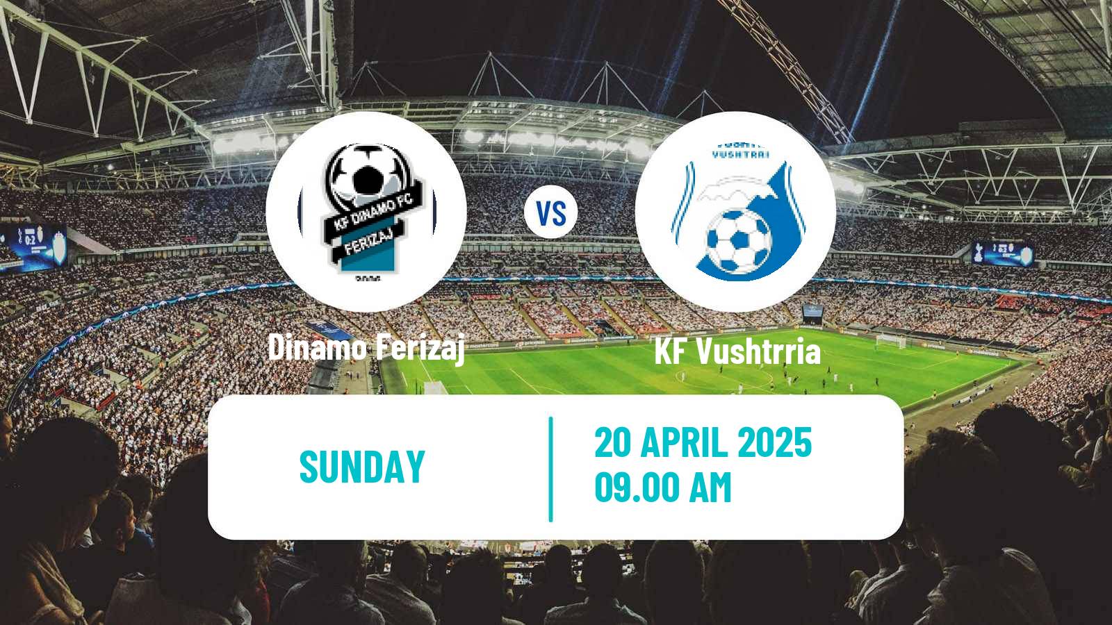 Soccer Kosovo Liga e Pare Dinamo Ferizaj - Vushtrria