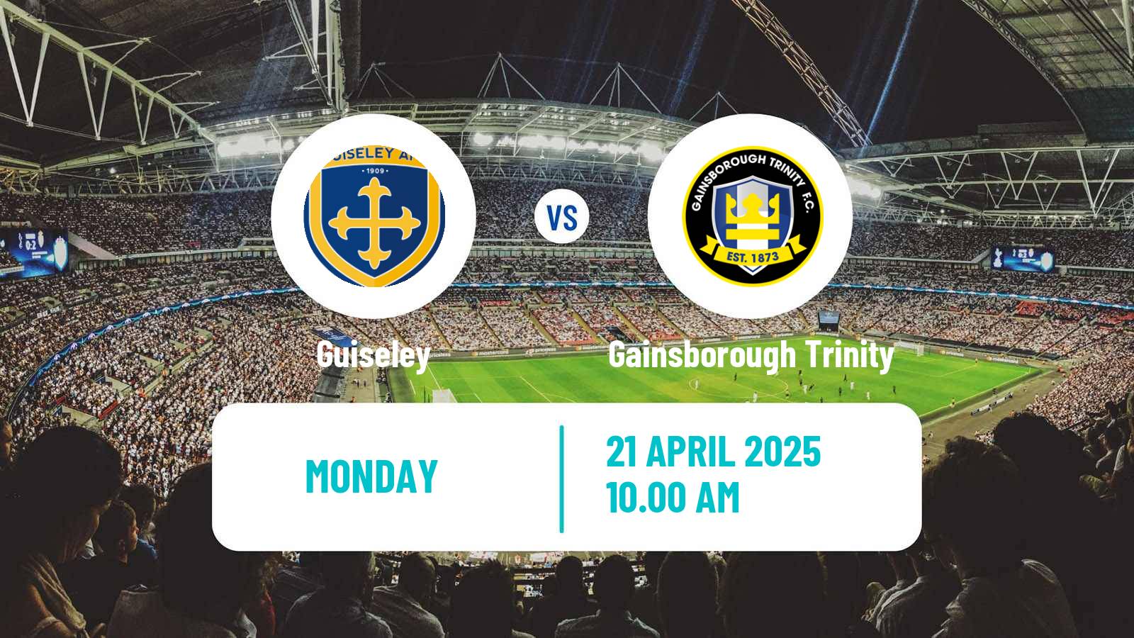 Soccer English NPL Premier Division Guiseley - Gainsborough Trinity