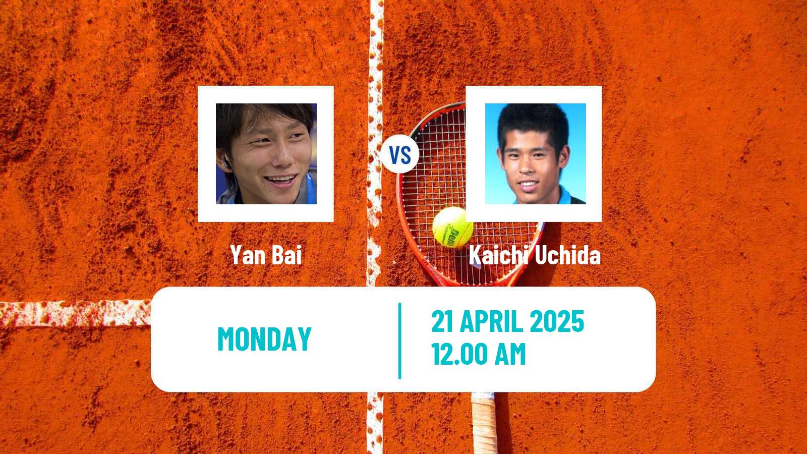 Tennis Gwangju Challenger Men Yan Bai - Kaichi Uchida