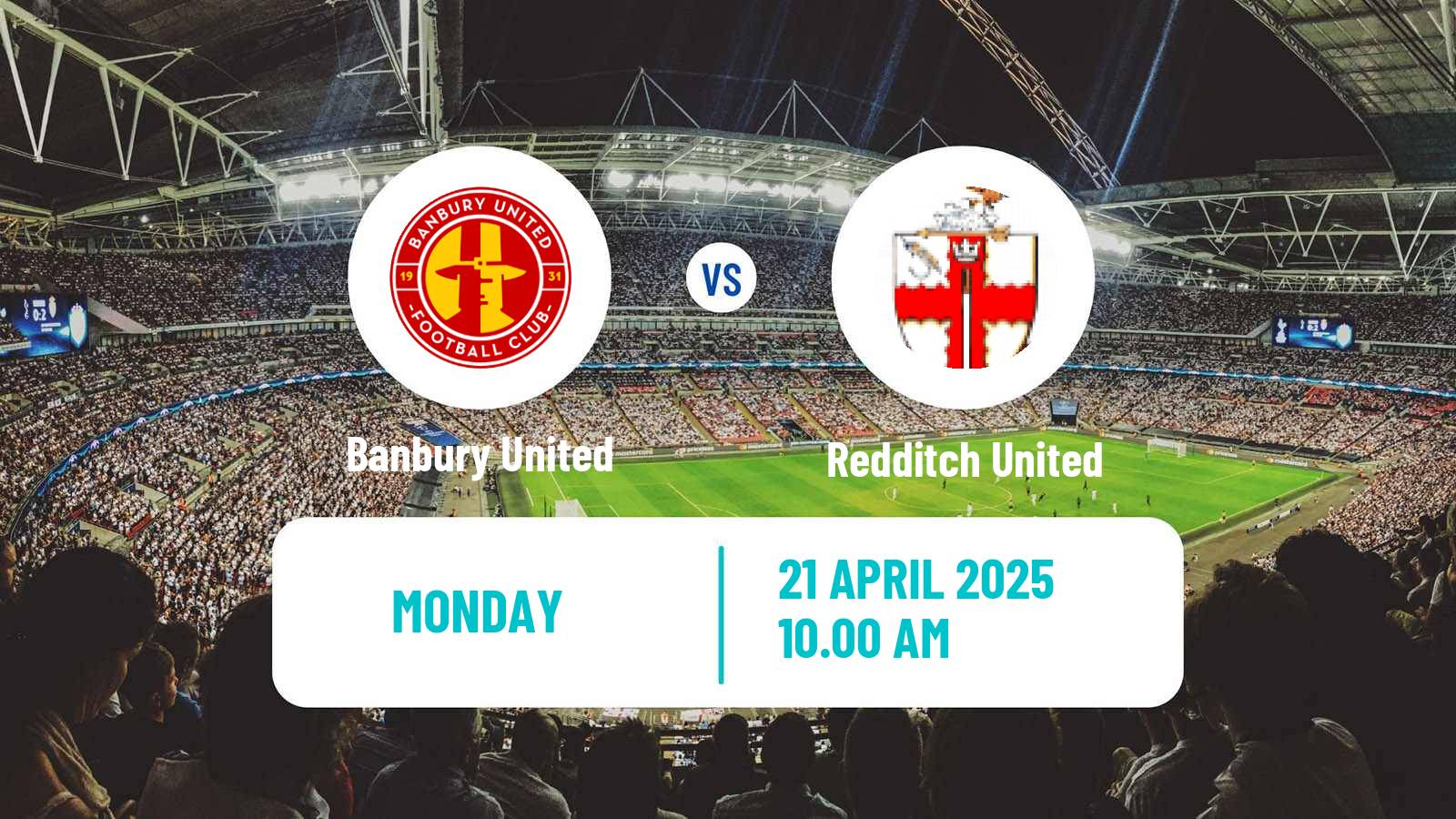 Soccer English Southern League Central Division Banbury United - Redditch United