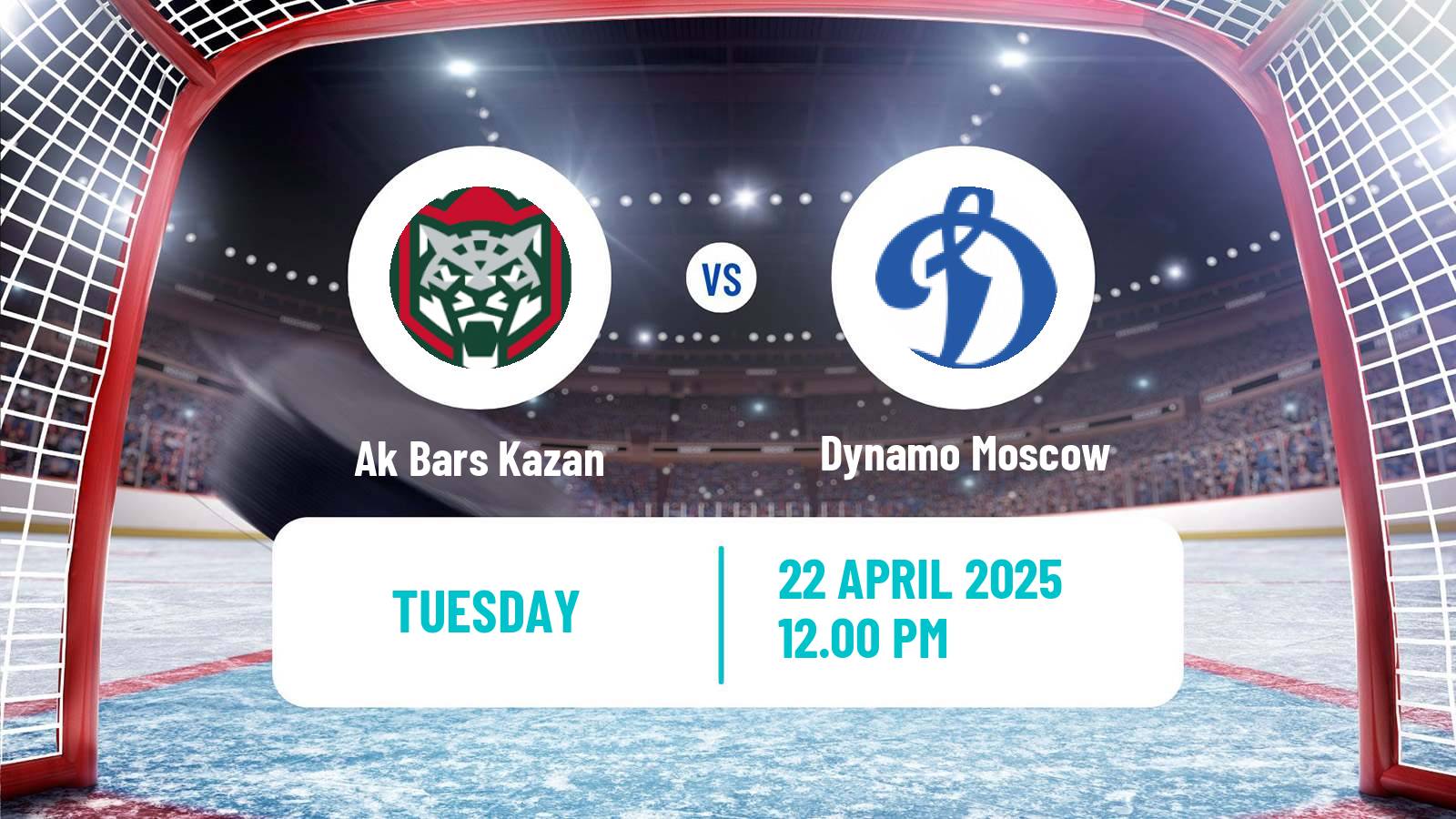 Hockey KHL Ak Bars Kazan - Dynamo Moscow