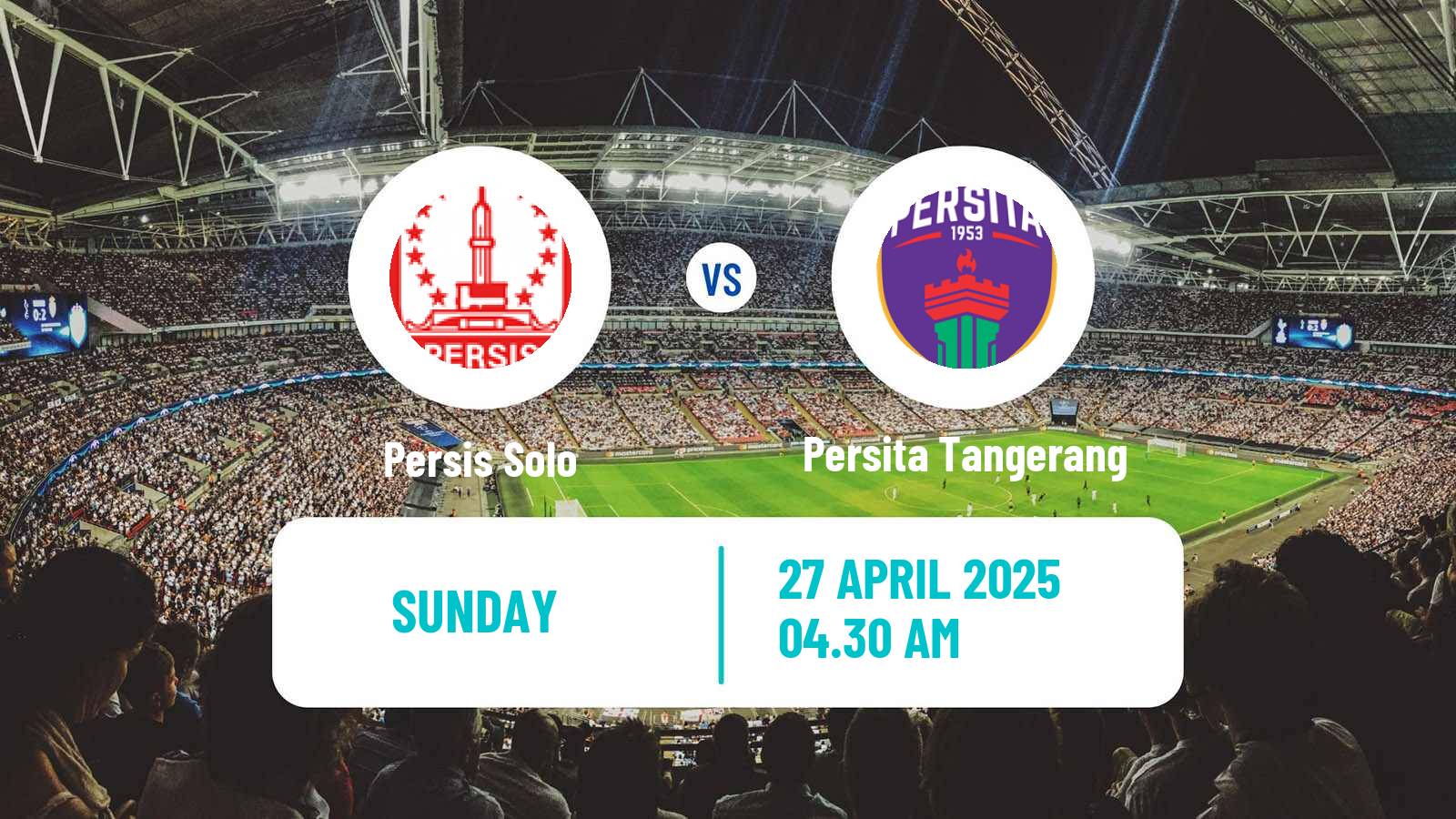 Soccer Indonesian Liga 1 Persis Solo - Persita Tangerang