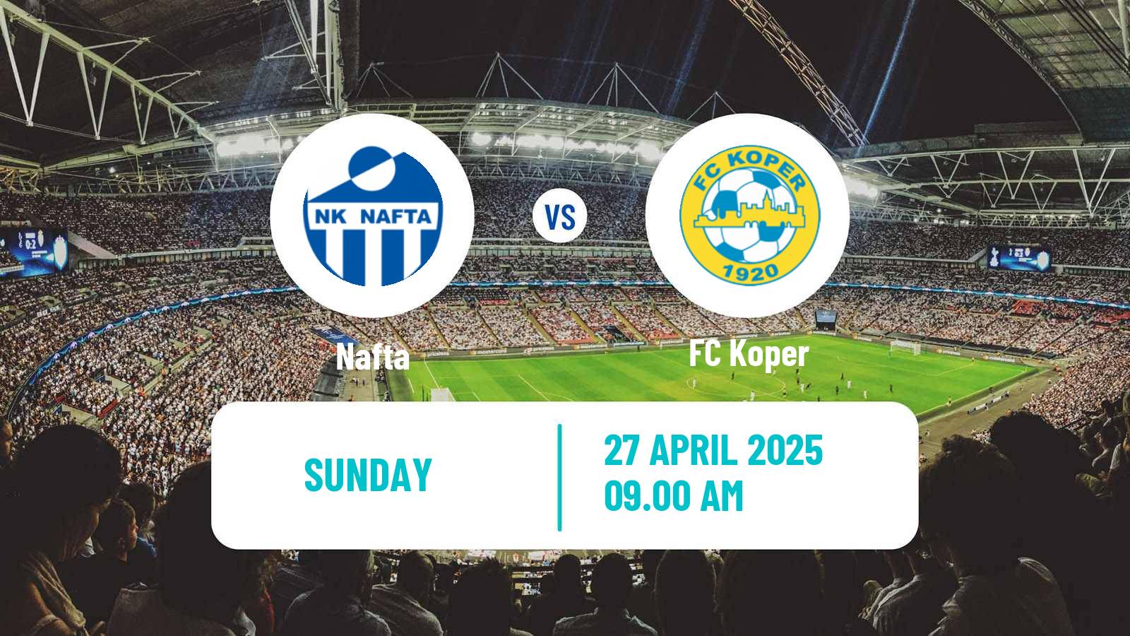 Soccer Slovenian PrvaLiga Nafta - Koper