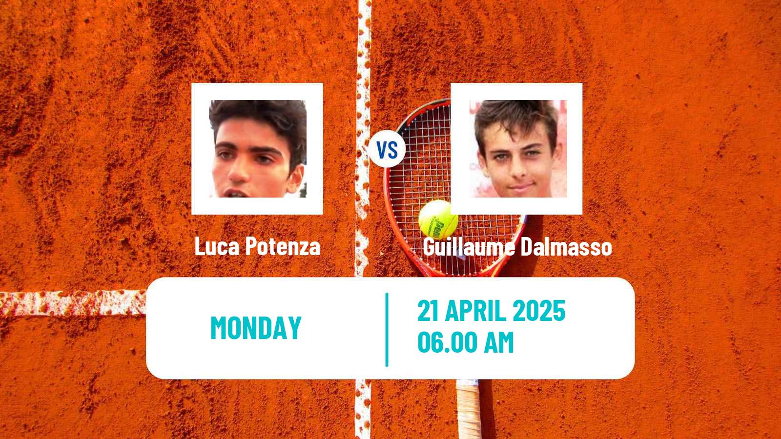 Tennis Abidjan 2 Challenger Men Luca Potenza - Guillaume Dalmasso