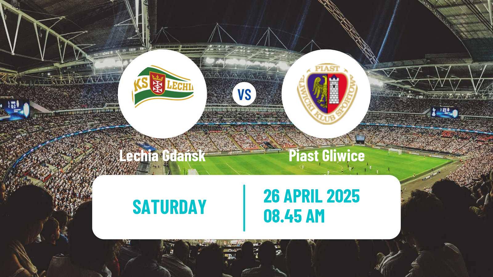 Soccer Polish Ekstraklasa Lechia Gdańsk - Piast Gliwice