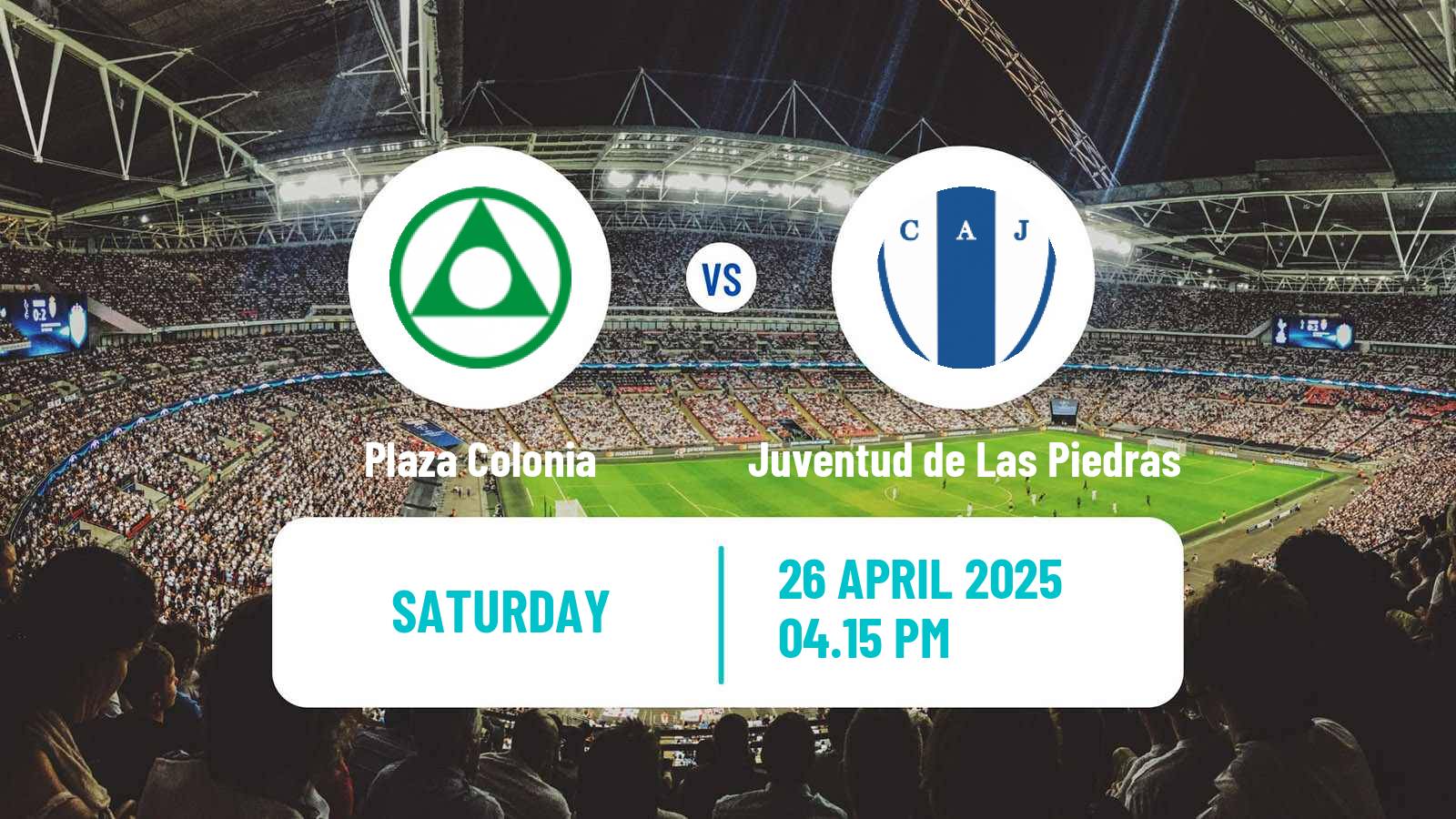 Soccer Uruguayan Primera Division Plaza Colonia - Juventud de Las Piedras