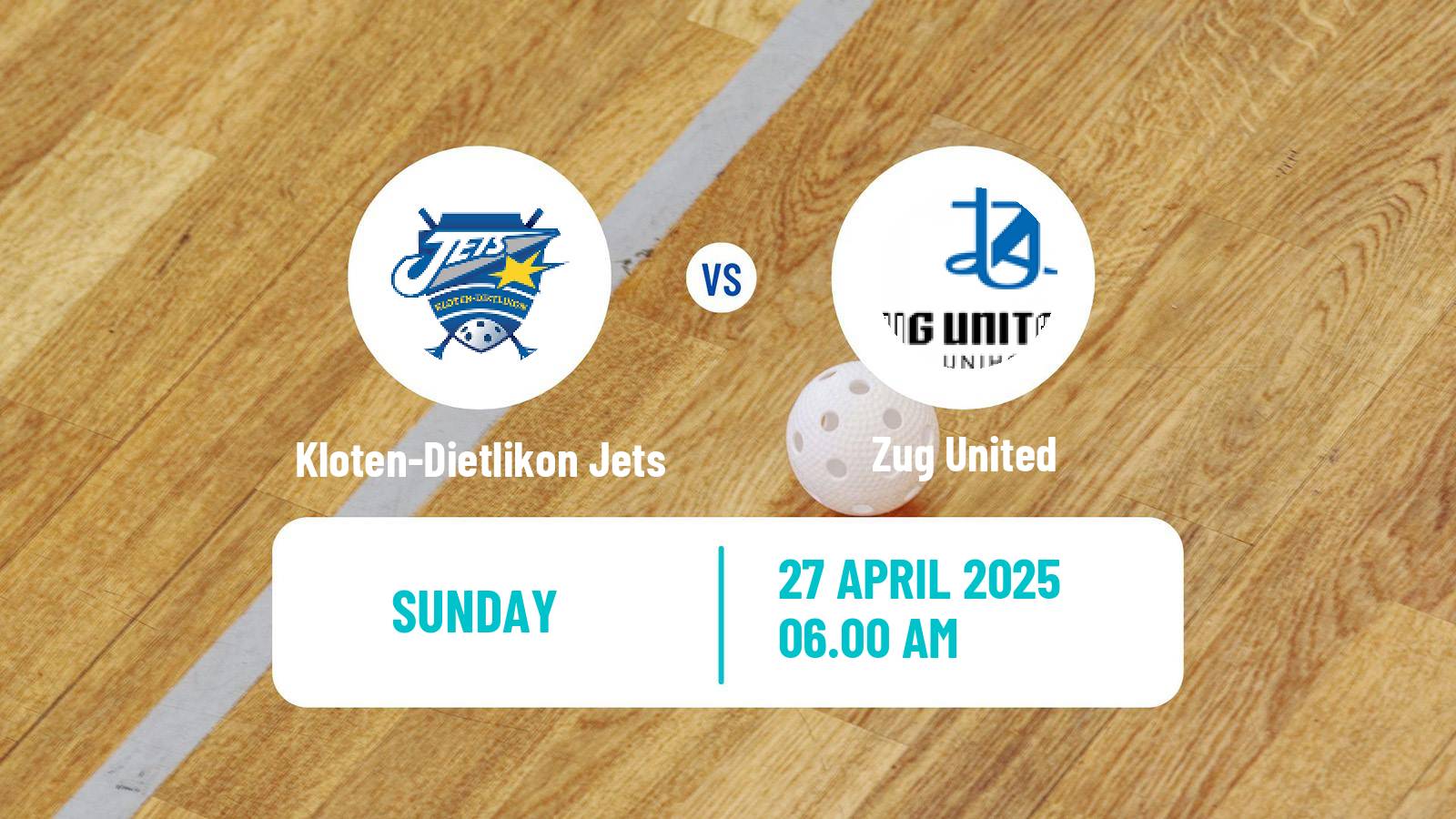 Floorball Swiss NLA Floorball Women Kloten-Dietlikon Jets - Zug United