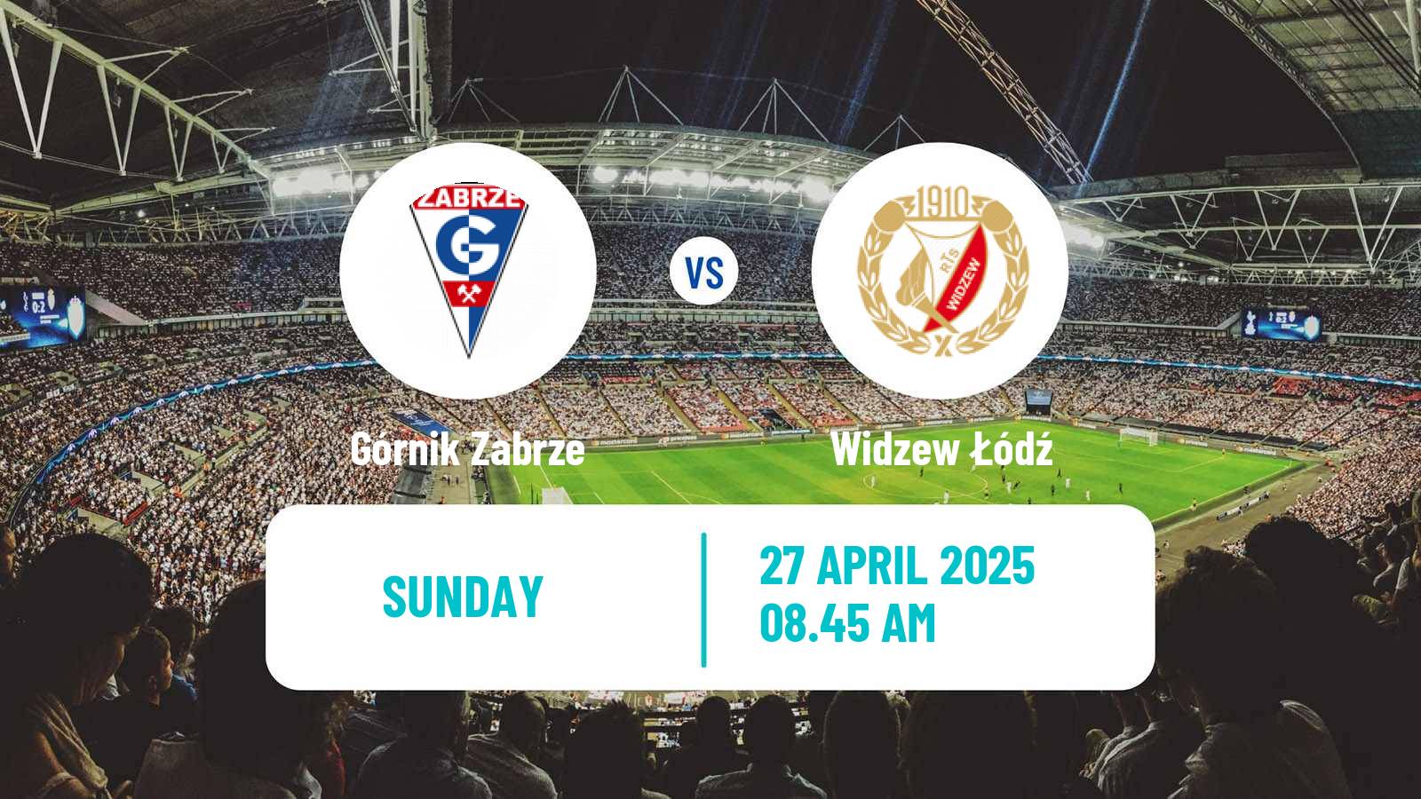 Football Polish Ekstraklasa Górnik Zabrze - Widzew Łódź