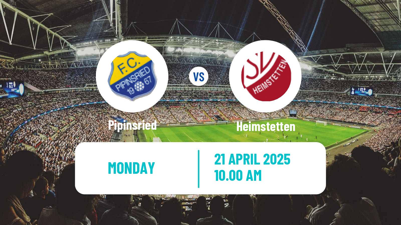 Soccer German Oberliga Bayern Süd Pipinsried - Heimstetten