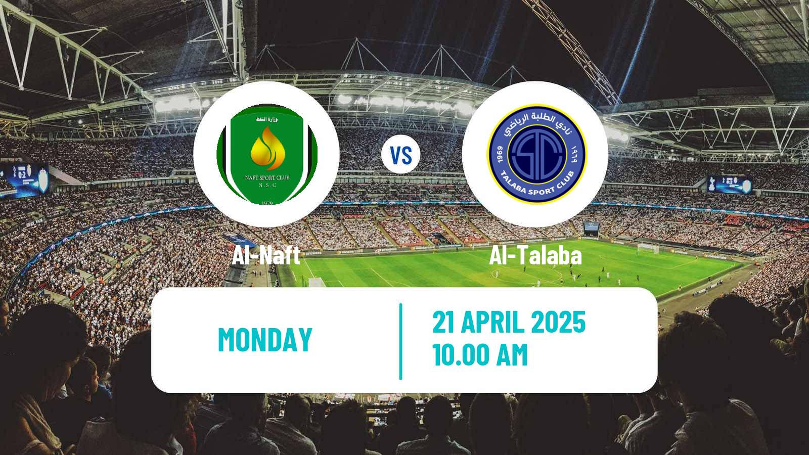 Soccer Iraqi Premier League Al-Naft - Al-Talaba