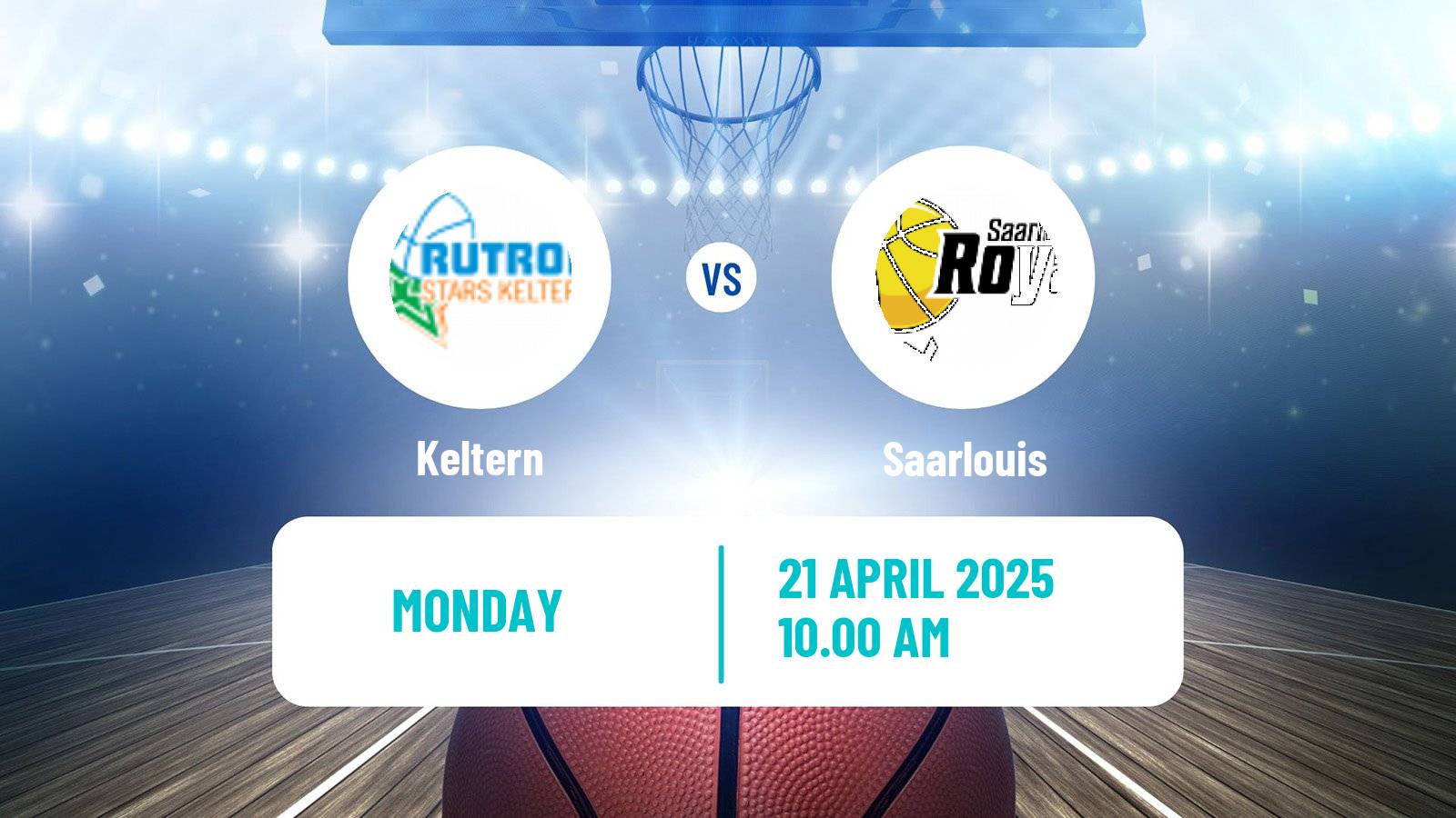 Basketball German DBBL Keltern - Saarlouis