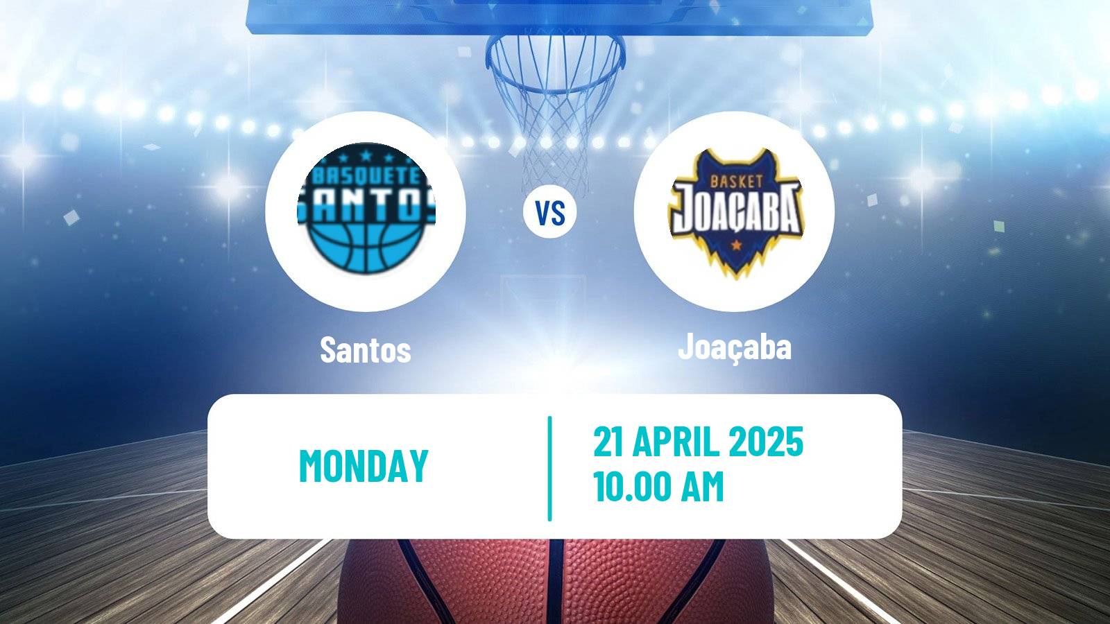 Basketball Brazilian CBB Basketball Santos - Joaçaba