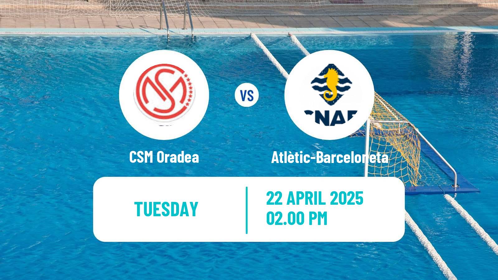 Water polo Champions League Water Polo CSM Oradea - Atlètic-Barceloneta