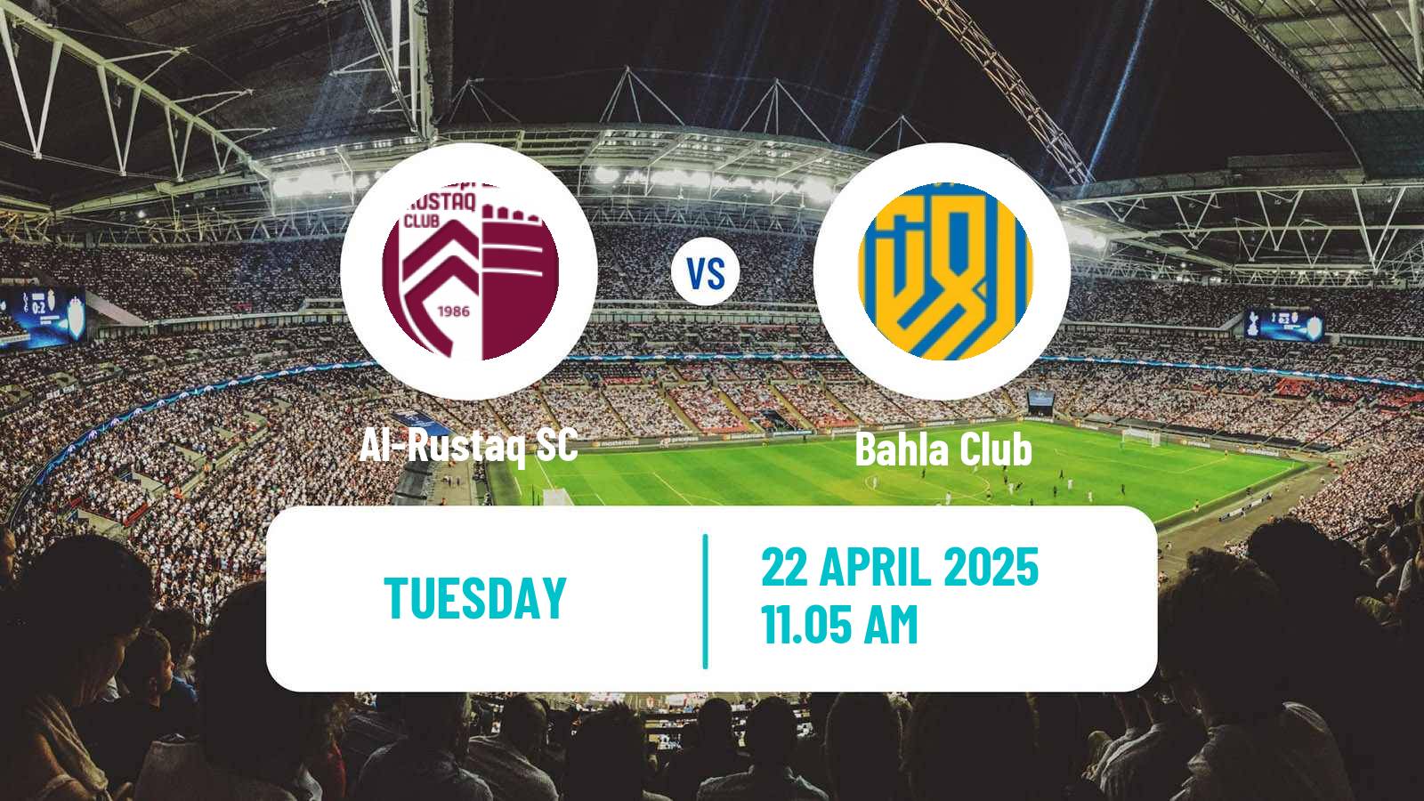 Soccer Omani League Al-Rustaq - Bahla