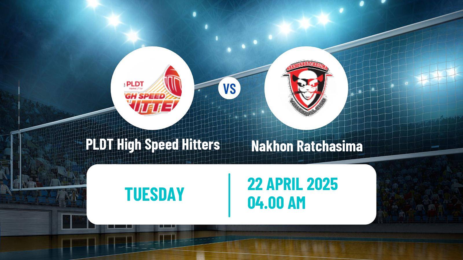 Volleyball Asian Club Championship Volleyball Women PLDT High Speed Hitters - Nakhon Ratchasima