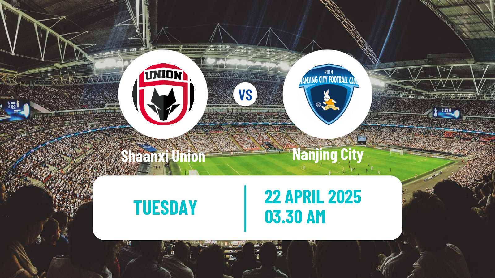 Soccer Chinese Jia League Shaanxi Union - Nanjing City