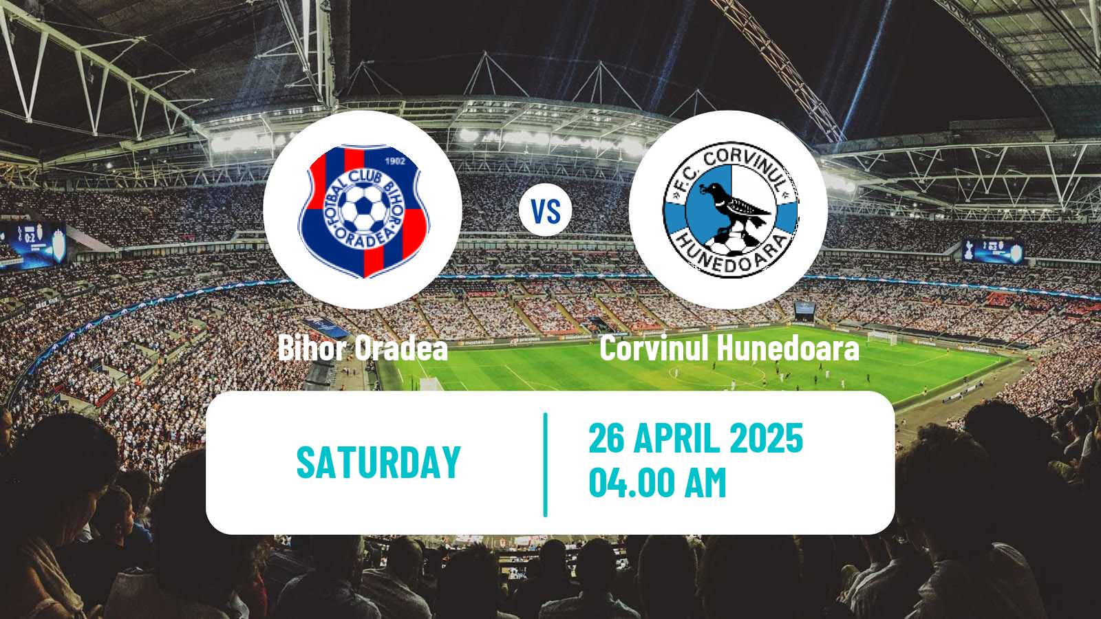 Soccer Romanian Division 2 Bihor Oradea - Corvinul Hunedoara