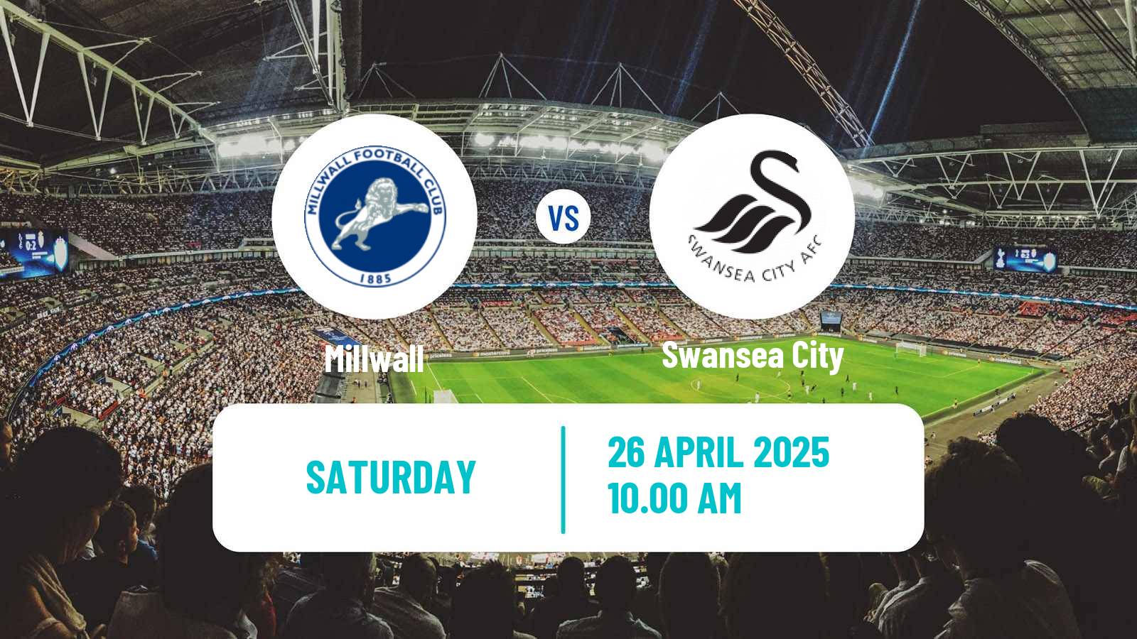 Soccer English League Championship Millwall - Swansea City