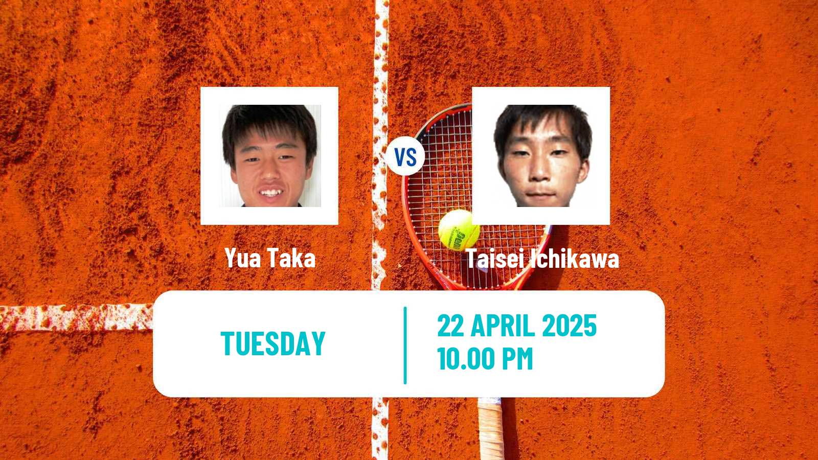 Tennis ITF M15 Osaka 2 Men Yua Taka - Taisei Ichikawa