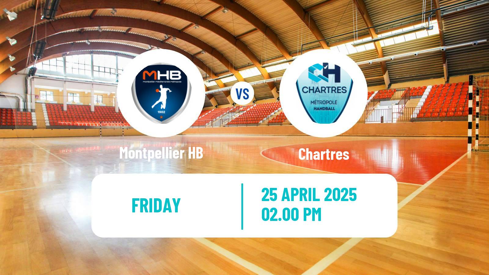 Handball French Starligue Handball Montpellier HB - Chartres