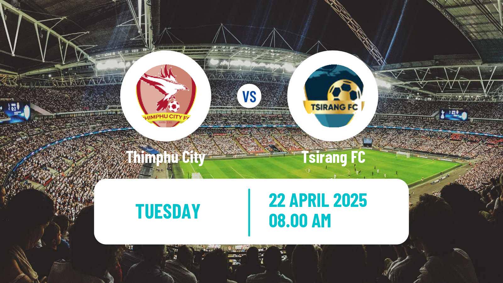 Soccer Bhutan Premier League Thimphu City - Tsirang
