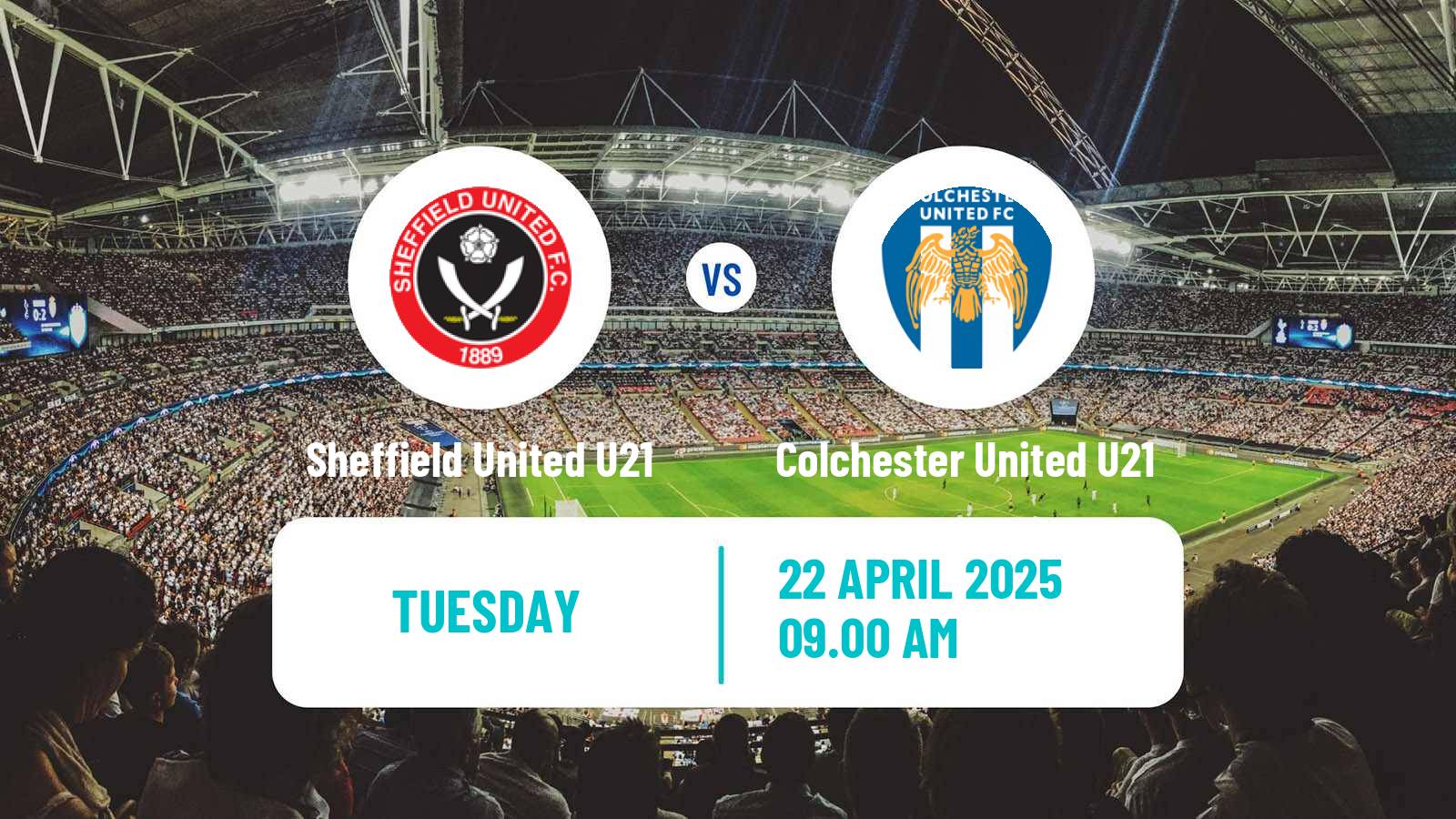 Soccer English Professional Development League Sheffield United U21 - Colchester United U21