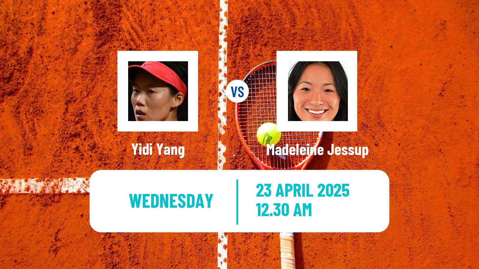 Tennis ITF W15 Wuning 3 Women Yidi Yang - Madeleine Jessup