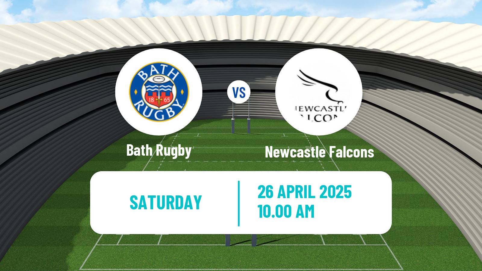 Rugby union English Premiership Rugby Bath - Newcastle Falcons