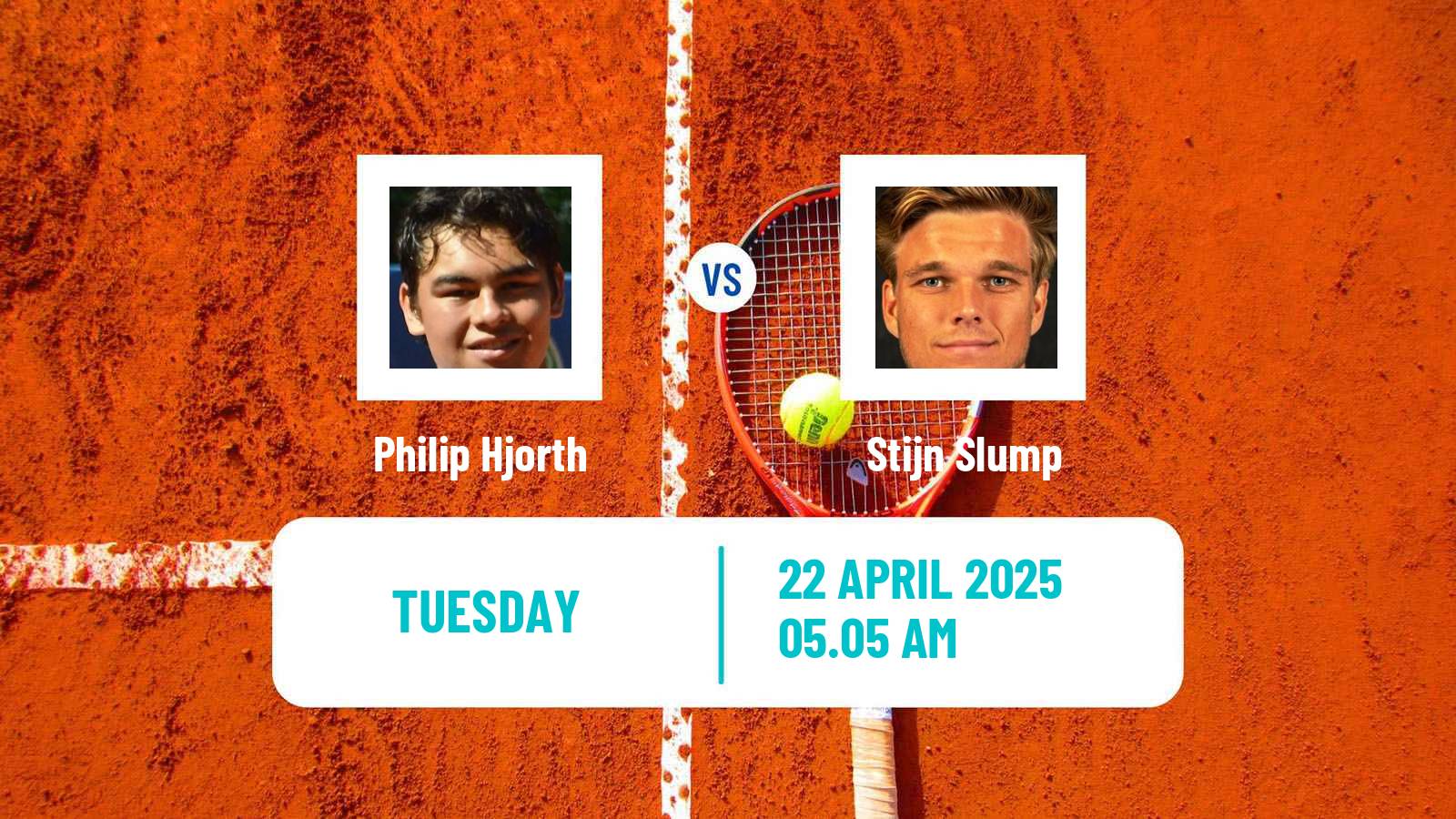 Tennis ITF M15 Antalya 12 Men Philip Hjorth - Stijn Slump