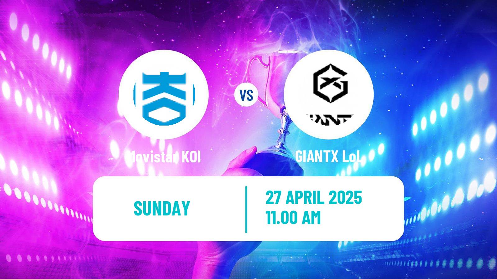 Esports League Of Legends Lec Movistar KOI - GIANTX