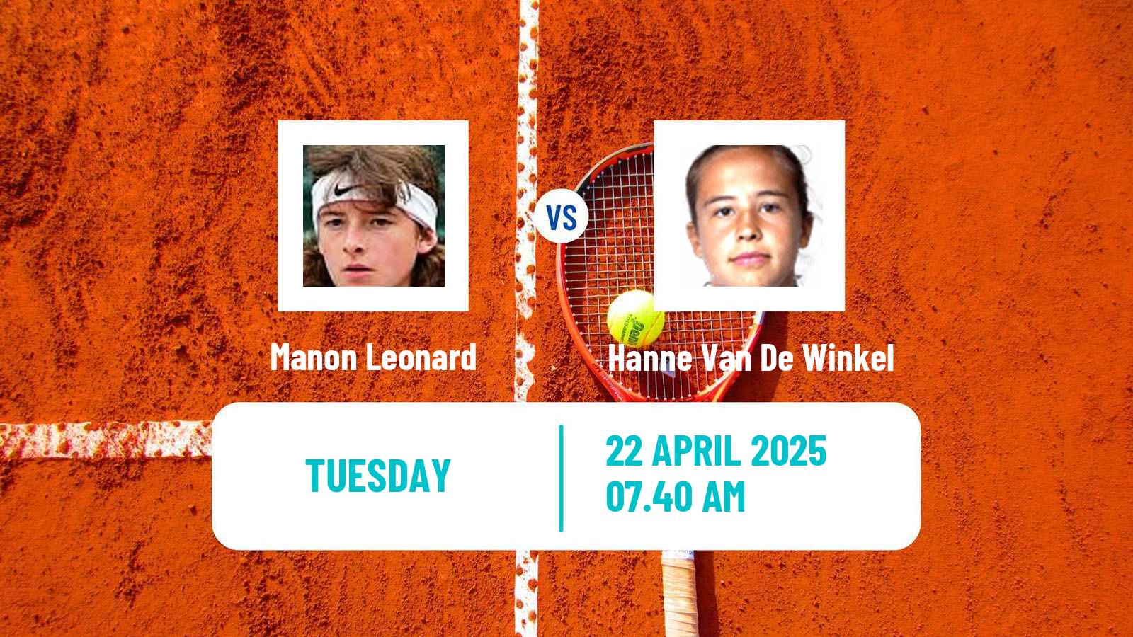 Tennis ITF W75 Chiasso Women 2025 Manon Leonard - Hanne Van De Winkel