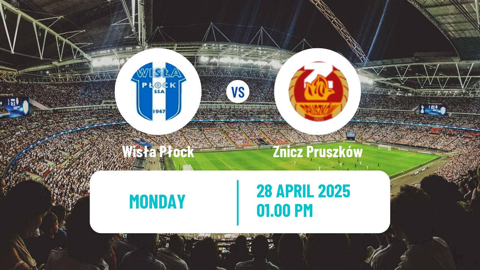 Soccer Polish Division 1 Wisła Płock - Znicz Pruszków