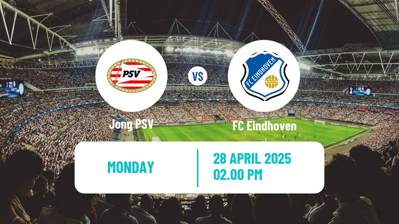 Soccer Dutch Eerste Divisie Jong PSV - FC Eindhoven