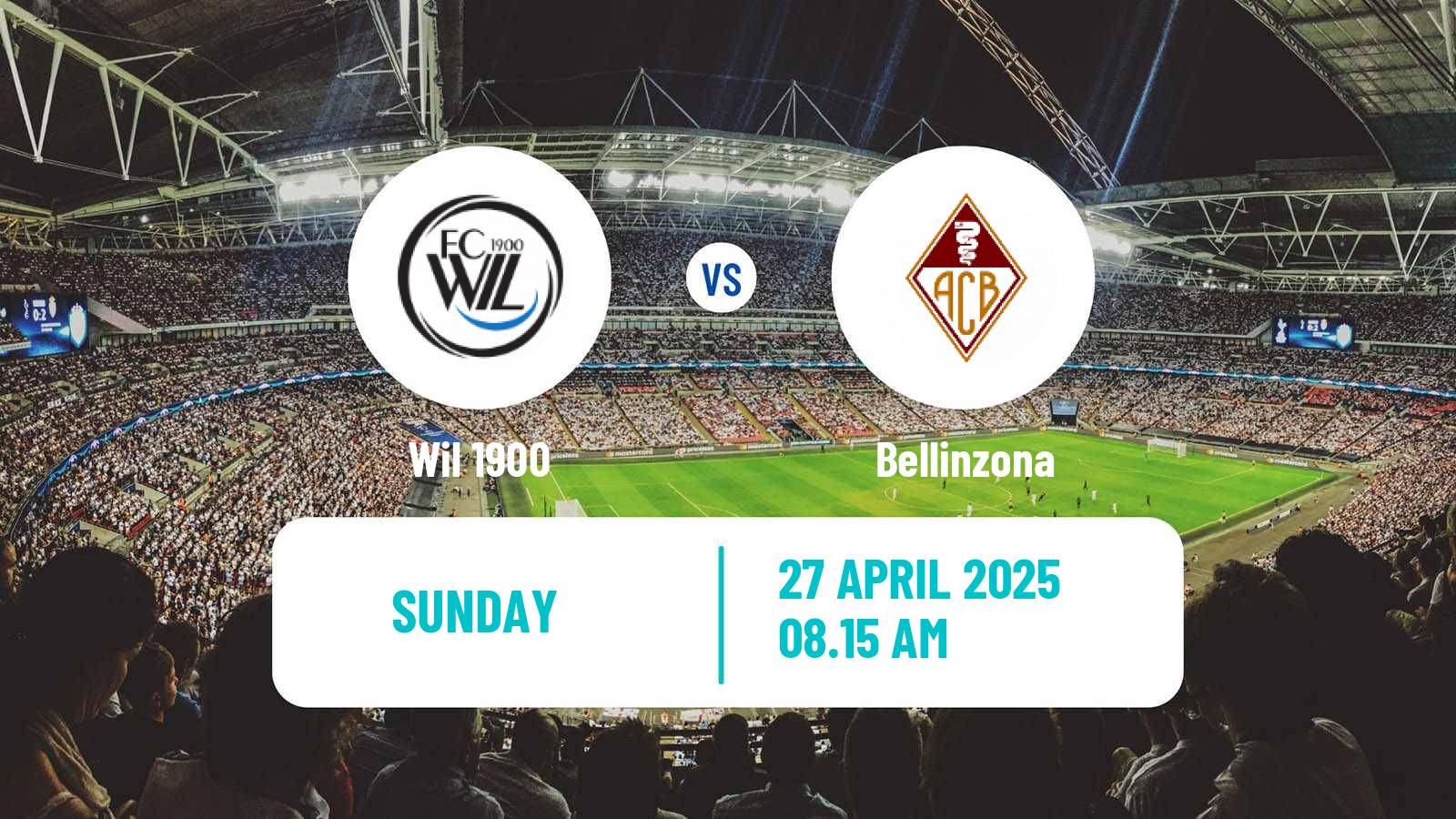Soccer Swiss Challenge League Wil 1900 - Bellinzona