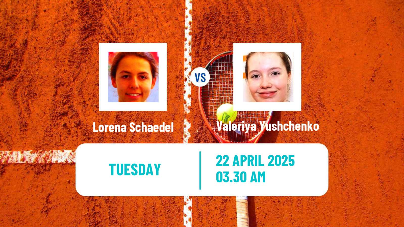 Tennis ITF W15 Shymkent Women Lorena Schaedel - Valeriya Yushchenko