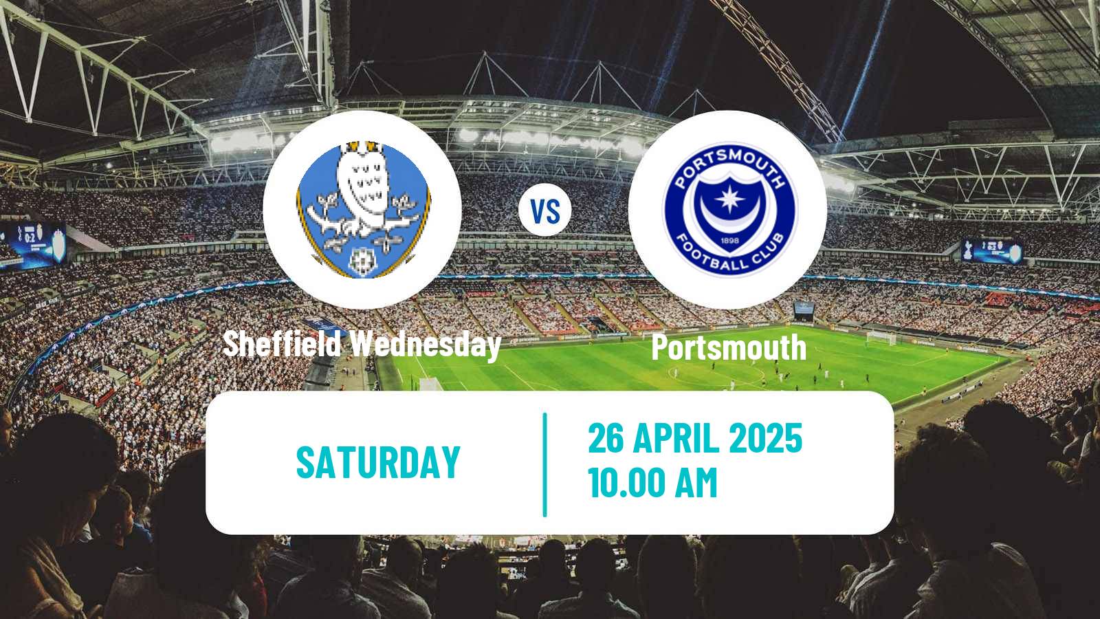 Soccer English League Championship Sheffield Wednesday - Portsmouth