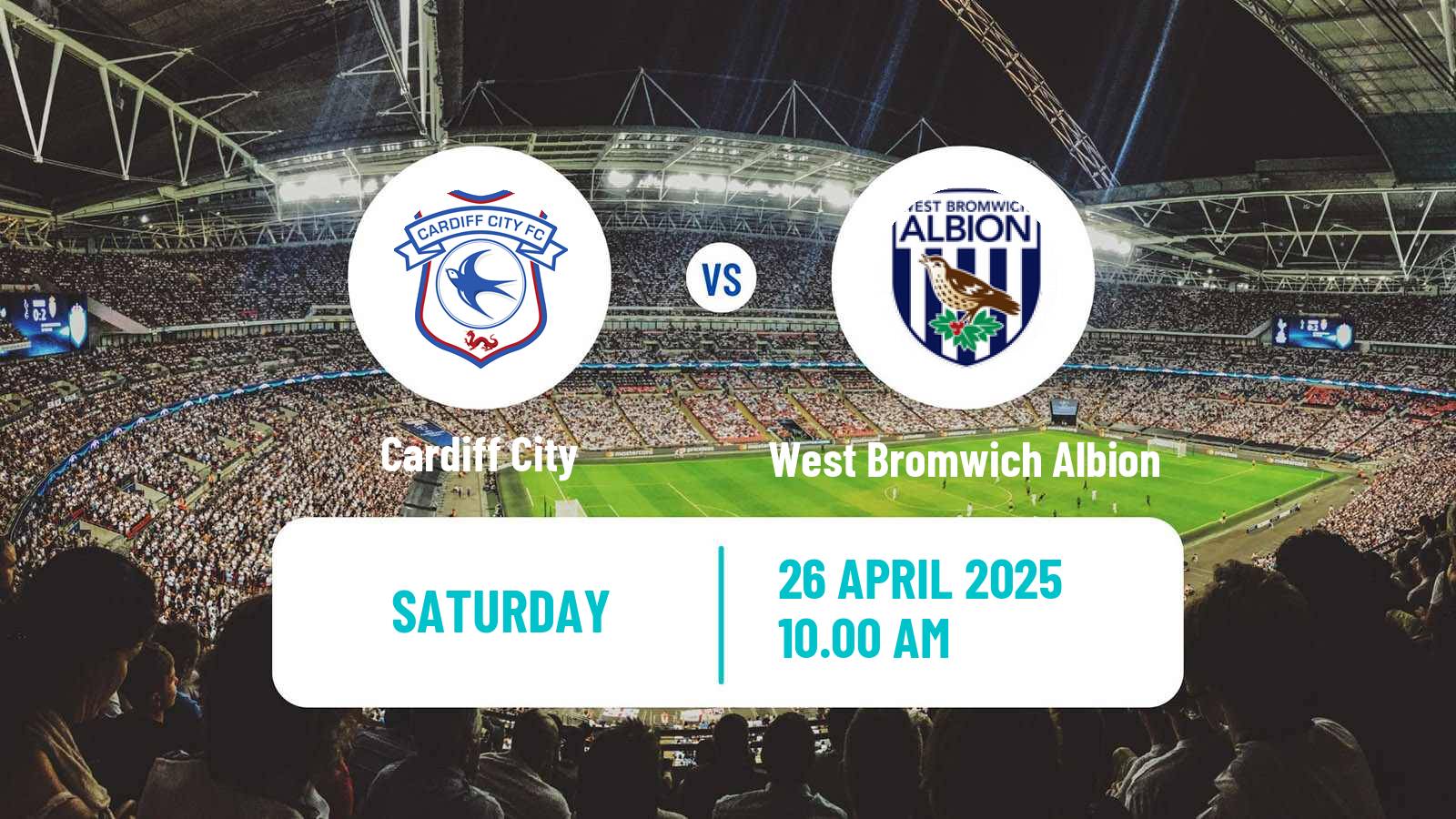 Soccer English League Championship Cardiff City - West Bromwich Albion