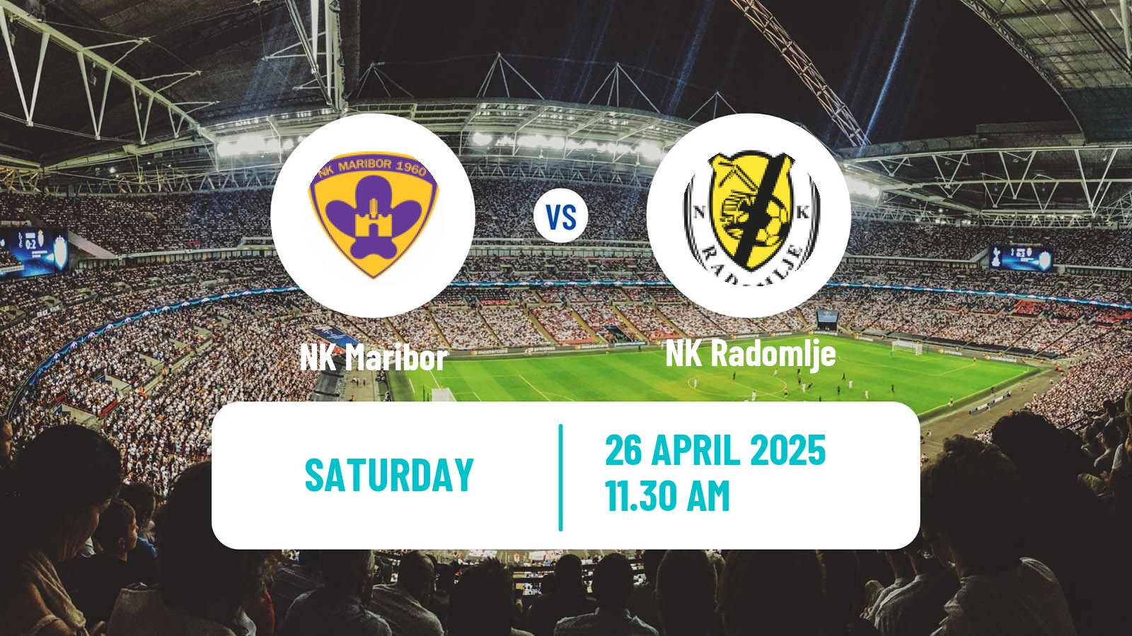 Football Slovenian PrvaLiga Maribor - Radomlje