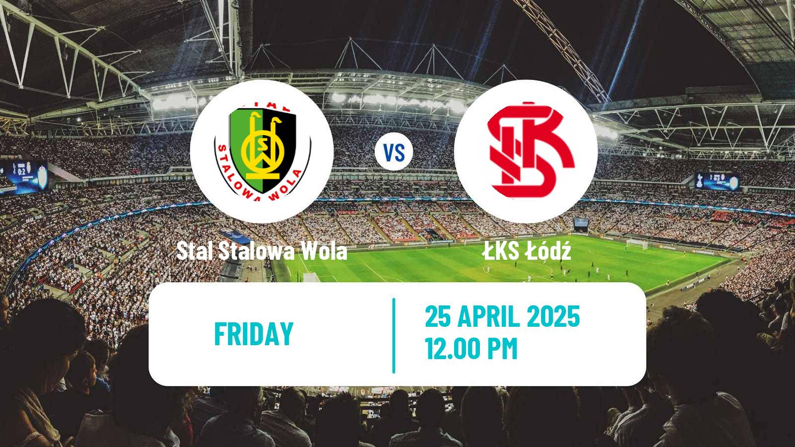 Soccer Polish Division 1 Stal Stalowa Wola - ŁKS Łódź