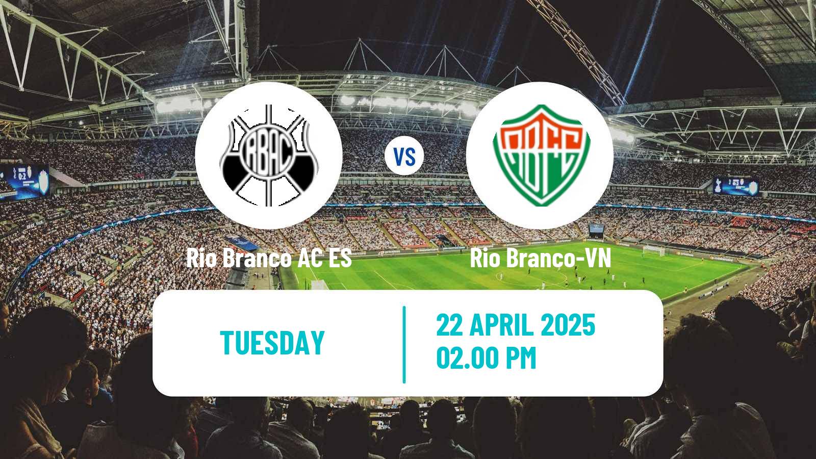 Soccer Brazilian Copa Espirito Santo Rio Branco AC ES - Rio Branco-VN