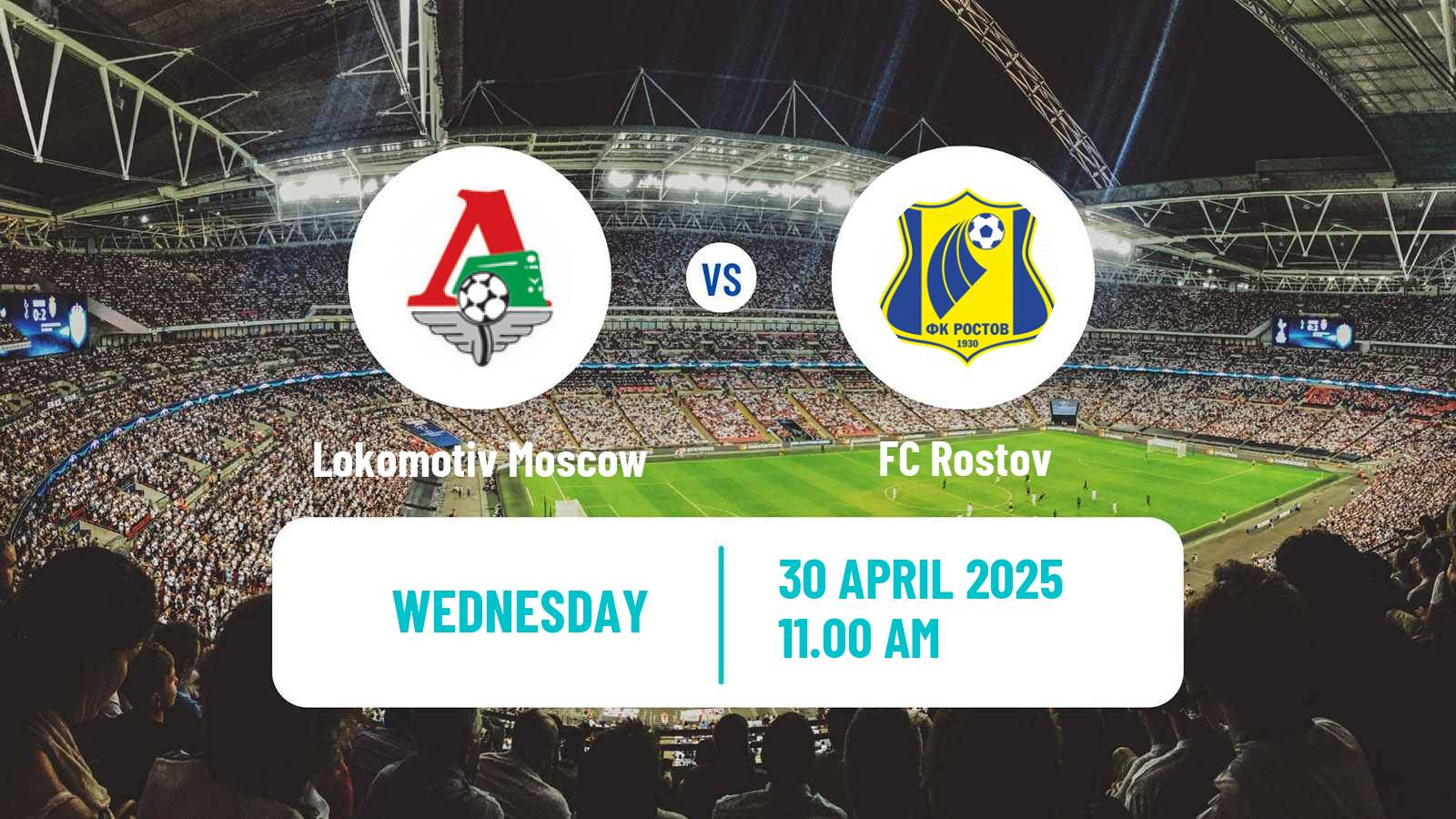 Soccer Russian Cup Lokomotiv Moscow - Rostov