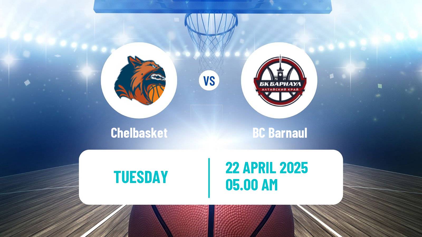 Basketball Russian Super League Basketball Chelbasket - Barnaul